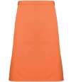 PR151 Colours Mid Length Apron Terracotta colour image